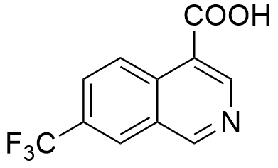 7-（三氟甲基）异喹啉-4-羧酸